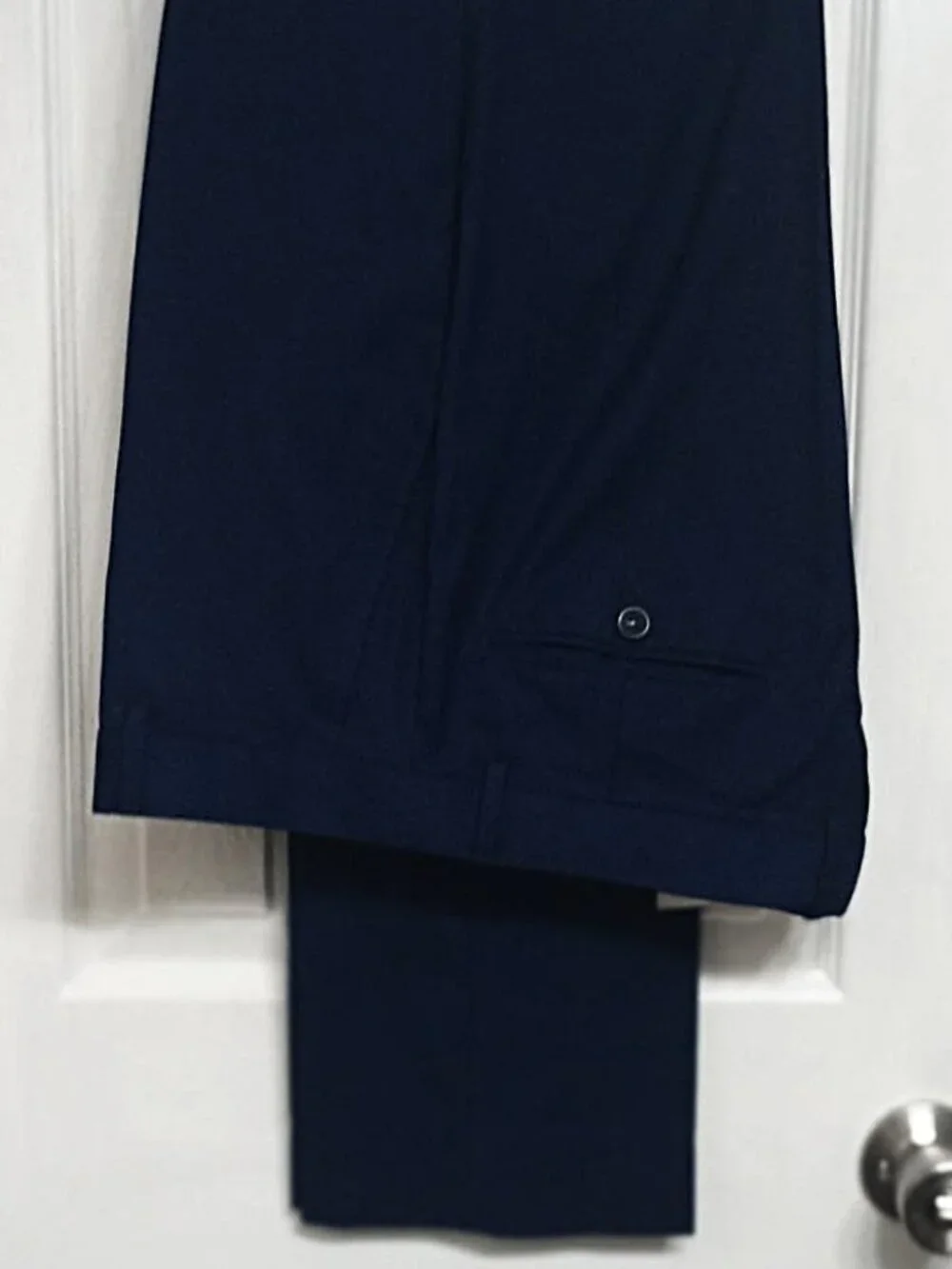 Curativa Bespoke Design Men Slim Fit Blue 2 Piece Suit 42L